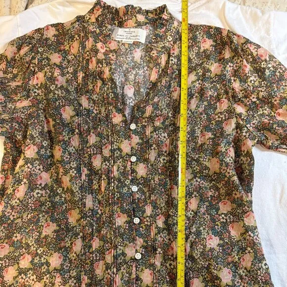 Trovata Eloise Pintuck Blouse - Picture 6 of 9